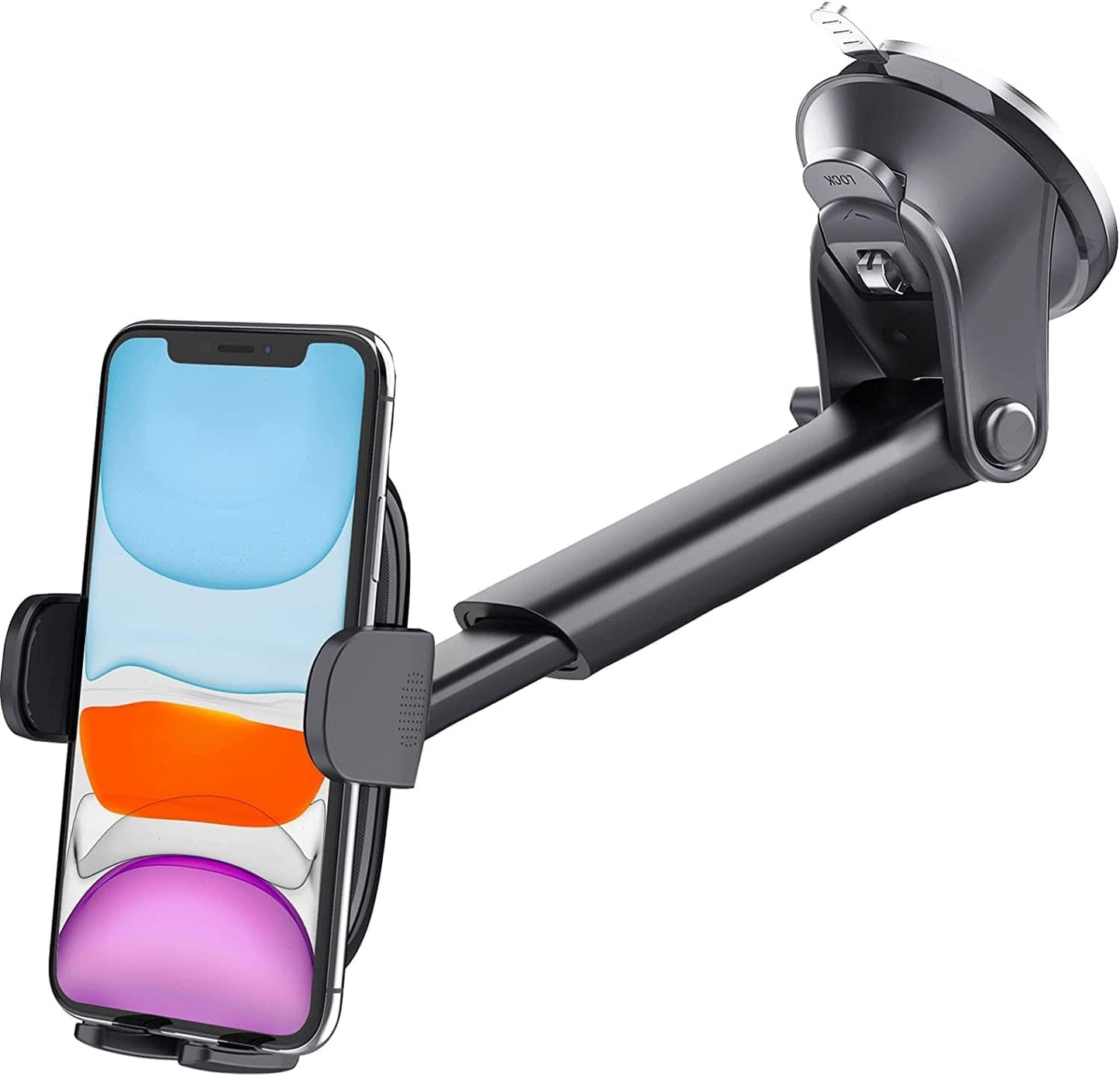 Telescopic Phone Holder Dash/Windshield Mount