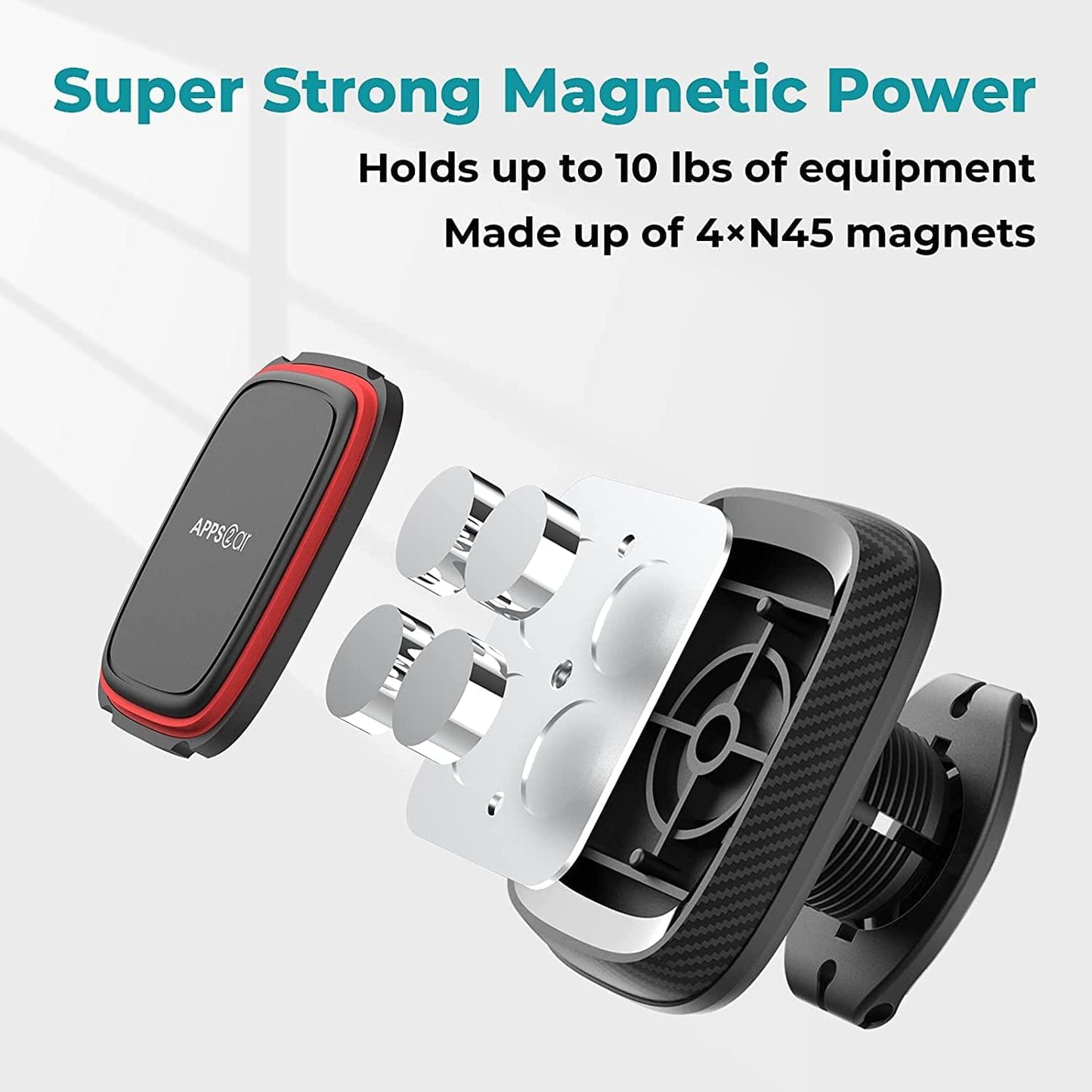 Phone Car Holder Dash/Windshield Mount (Flexible)
