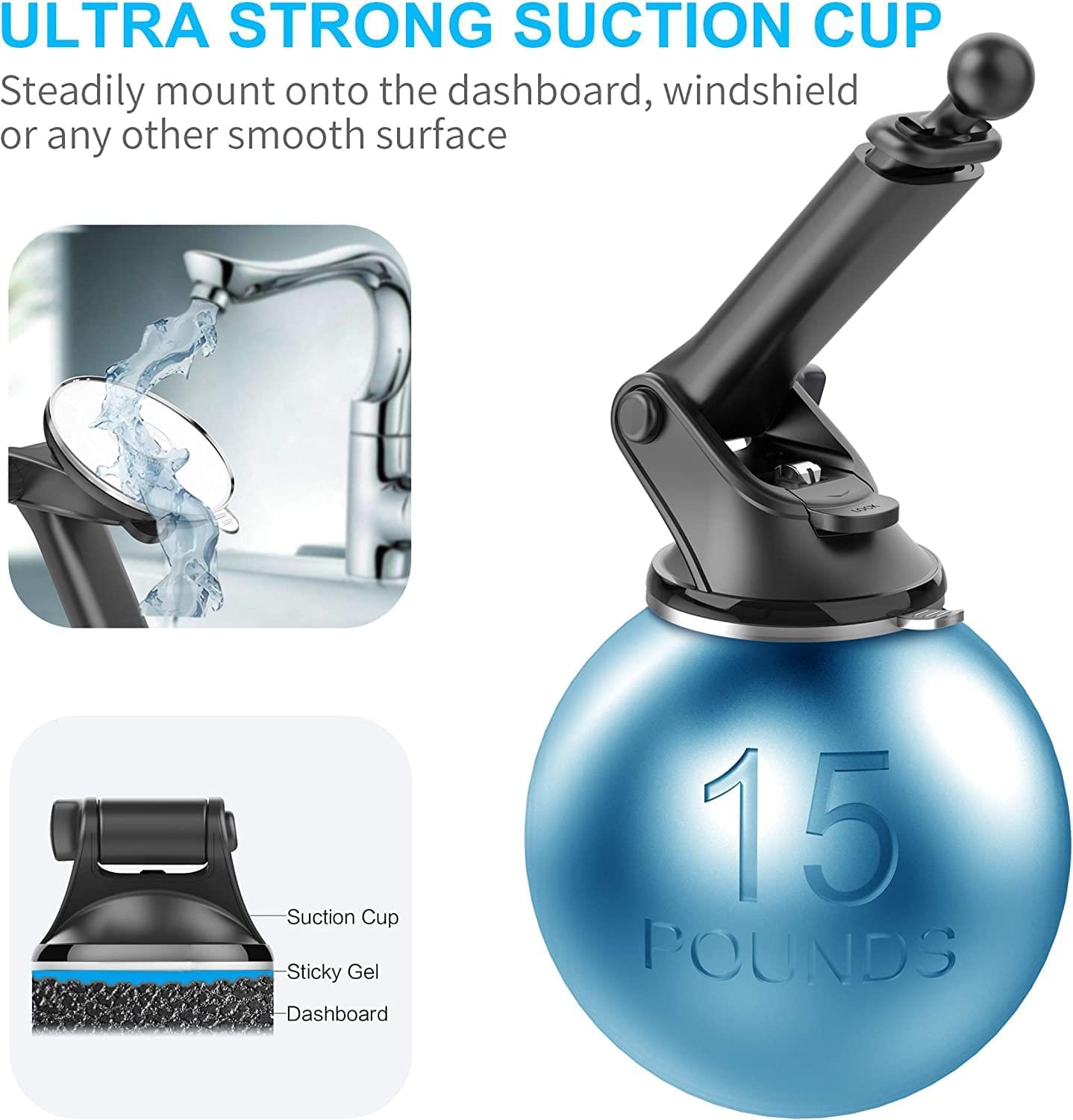 Telescopic Phone Holder Dash/Windshield Mount