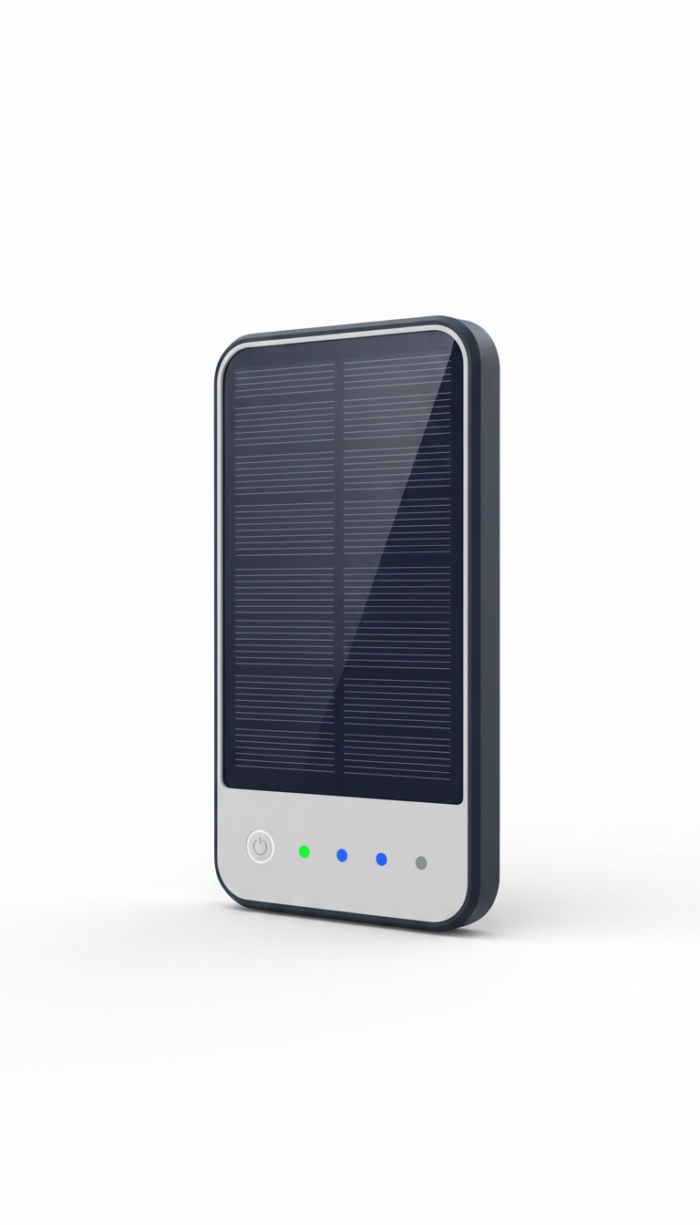 Solar Charging Pad Compact Foldable Design