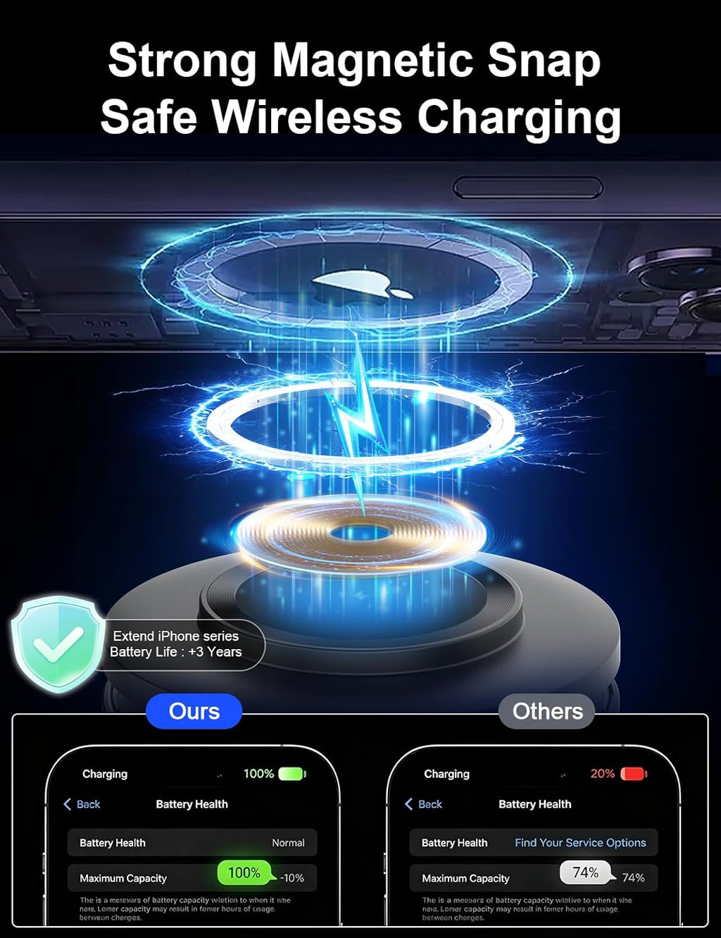 Fast 5 in 1 home charger wireless Bluetooth speaker